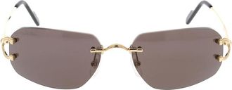 Cartier Zonnebril - unisex - Zonnebrillen - Geel - ONE Size - Accessoires