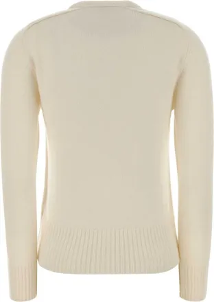 Carven Cashmere Knit Cardigan - Beige