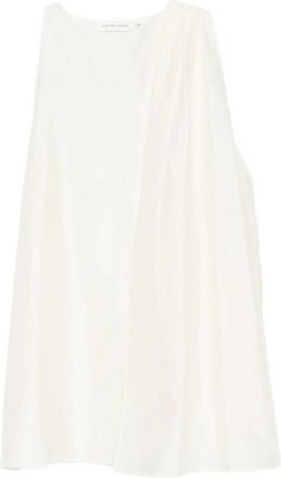 Viktoria Chan Cilla Draped Sleeveless Top