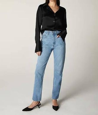 Unpublished Sloane High Rise Cigarette Jeans In Miracle Mile