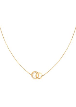 Astrid & Miyu Spiral Pendant 18k Gold-plated Necklace - One Size