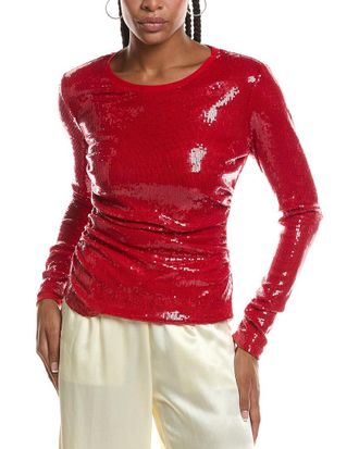 Diane Von F&uuml;rstenberg Diane Von Furstenberg Marlene Sequin Top