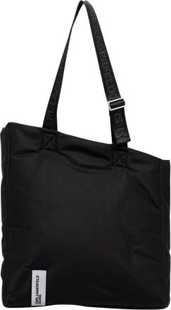 Karl Lagerfeld Grote Shopper - Dames - Shoppers - Zwart - ONE Size - Polyester - Tassen