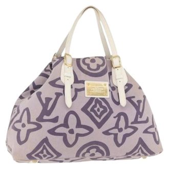 Louis Vuitton Pre-owned Handbags, female, Purple, Size: ONE SIZE Pre-owned Vintage Tote Bag