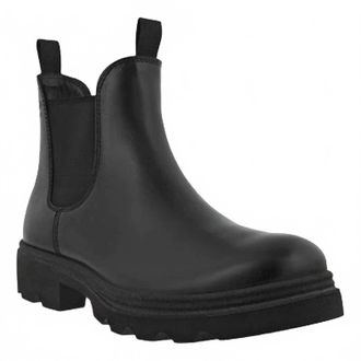 Ecco Mens Grainer Chelsea Slip-On Boot In Black