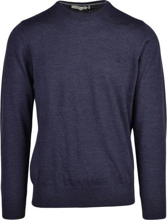 Brooksfield Maglia girocollo - - Knitwear - Uomo - Blu - L