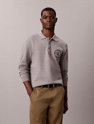 Calvin Klein Sudadera Polo Con Logo Bordado