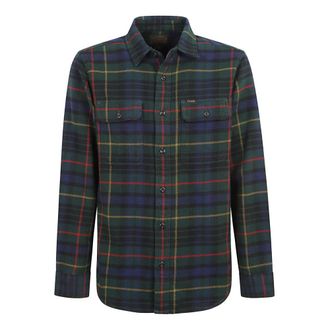 Filson Vintage Flanellen Werkshirt - Heren - Casual Overhemden - Groen - S - Katoen - Overhemden