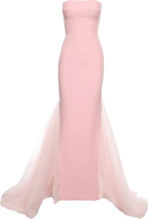 V:PM ATELIER Abito da sera senza spalline - Rosa