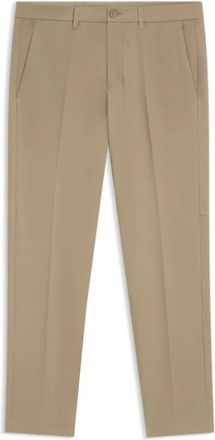 HUGO BOSS T_Commuter-Slim - Heren - Chinos - Beige - L - Leer - Broeken