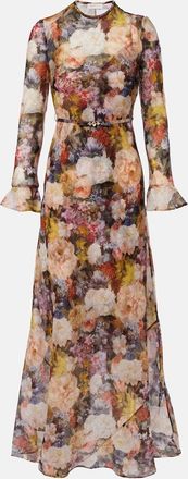 Zimmermann Alchemy belted floral maxi dress