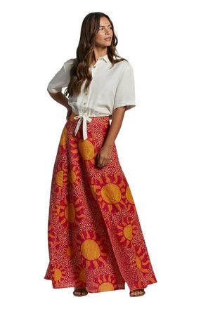 Tori Richard Always Sunny Nora Skirt in Cardinal at Nordstrom, Size 00