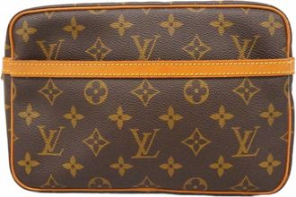 Louis Vuitton Brown Clutch Bag (Pre-Owned)