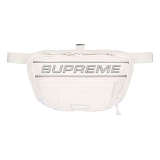 SUPREME FW23 Waist Bag White SUP-FW23-0815