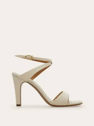 Ferragamo Women High heeled sandal White Size 10.5