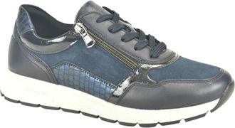 Remonte Blauw combi Runner N.+tiret - Dames - Sneakers - Veelkleurig - 38 EU - Schoenen