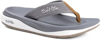 Salt Life The Saltwater Flip Flop in Grey at Nordstrom, Size 11