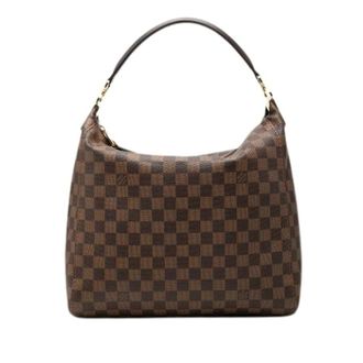 Louis Vuitton Pre-owned Portobello PM - Dames - Pre-owned - Bruin - Maat: ONE Size Leer