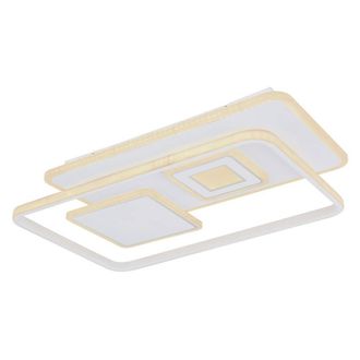 Netlighting Roderick Semi Ceiling Light White 44x65cm LED Dimmable 3000-6000K | Size: 44x65 cm