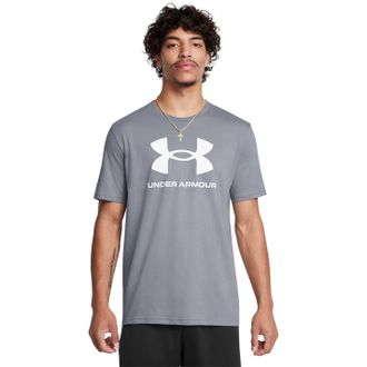 Under Armour Heren Sportstyle Performance Workout T-Shirt (Grijs)
