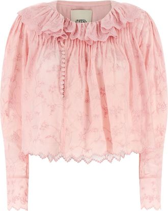 Isabel Marant Pink Zelly Top