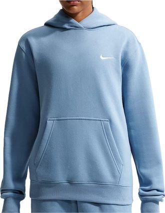 Nike (WMNS) Nike Studio Fleece Medium Weight Hoodie Work Blue IR8301-486