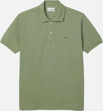 Lacoste Mens Lacoste Classic L1212 Polo - Thyme - Green - Size: 44