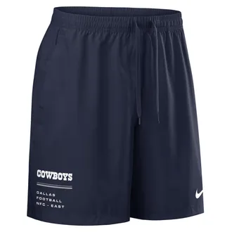 Nike Dallas Cowboys Nike Mens NFL Woven Shorts in Blue | 04PW41S7RD-YSJ