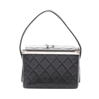 Chanel Pre-owned Mini Bag - Dames - Pre-owned - Zwart - Maat: ONE Size Leer