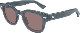 Bottega Veneta BV1441S 003 Mens Sunglasses Grey Size 48