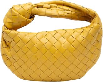 Bottega Veneta Borsa Mini Pre-owned con Manico Superiore Intrecciata - - Pre-owned - Donna - Giallo - ONE SIZE
