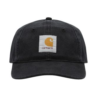 Carhartt Work in Progress Canvas Cap - Heren - Petten - Zwart - ONE Size - Accessoires