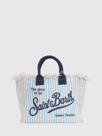 MC2 Saint Barth Borsa Colette in canvas di cotone con logo