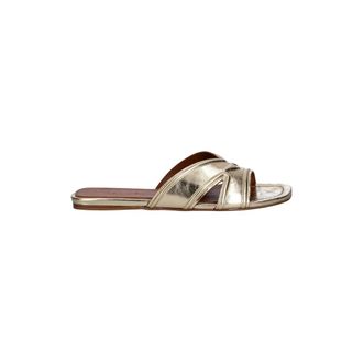 Zadig&Voltaire Schoenen, Dames, Geel, 36 EU, Leer, Azora Mules