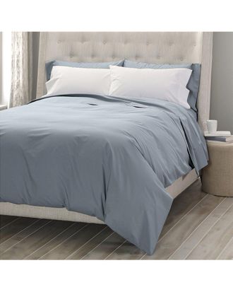 Cuddledown 300 Thread Count Signature Organic Percale Duvet Cover
