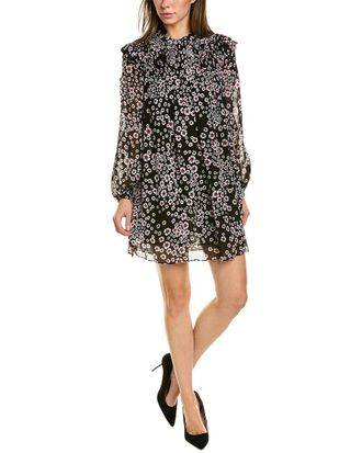 The Kooples Smocked Yoke Shift Dress