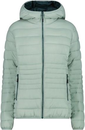 F.lli Campagnolo Down Jacket Fix Hood 35K4076 Kunstfaserjacke f&uuml;r Damen | grau/t&uuml;rkis