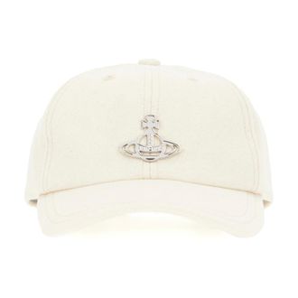 Vivienne Westwood Caps, unisex, Beige, Size: S/M Cappelli