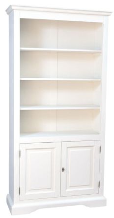 Biscottini International Librer&iacute;a De Madera De Tilo Blanca 211x108x38 Cm Librer&iacute;a De Estudio Made In Italy Muebles De Sala Cl&aacute;sicos Librer&iacute;as Para Sal&oacute;n