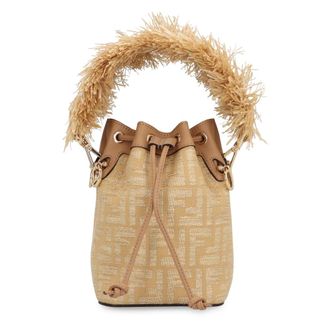 Fendi Bolso saco Mon Tresor - Bags - Mujer - Beige - ONE SIZE