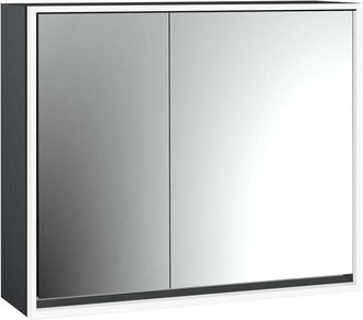 Emco Loft Armario Con Espejo Iluminado, 800mm, 2 Puertas, Modelo De