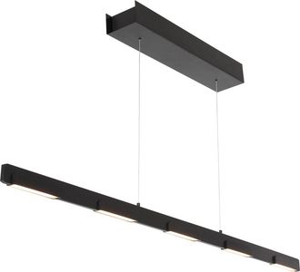 Steinhauer L&aacute;mpara Colgante - Bloc - Negro - Vidrio Metal - - Steinhauer