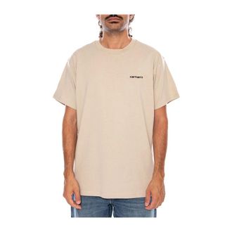 Carhartt Work in Progress Heren, Tops, Beige, Maat: L Katoen