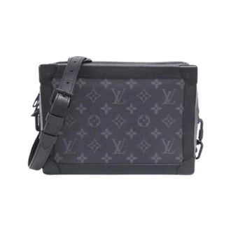 Louis Vuitton Pre-owned Cross Body Bags, male, Black, Size: ONE SIZE Pre-owned Soft Trunk Shoulder Bag