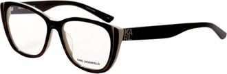Karl Lagerfeld Womens 53 mm Beige Opticals