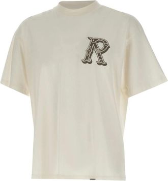 Represent Western Initial T-shirt - Heren - T-shirts - Wit - XL - Katoen - Tops