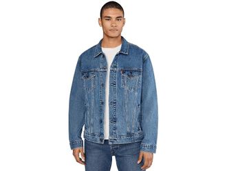 Levi's The Trucker Jacket Mens Coat Washed Away : 2XL, Cotton/Denim