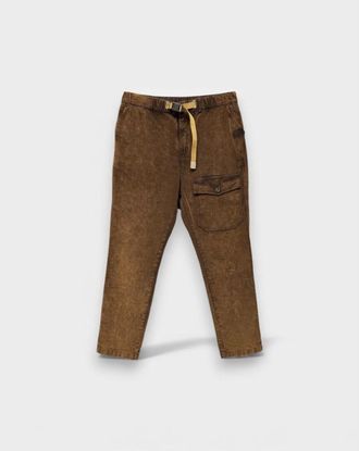 White Sand Fitness, Heren, Bruin, S, Corduroy Broeken