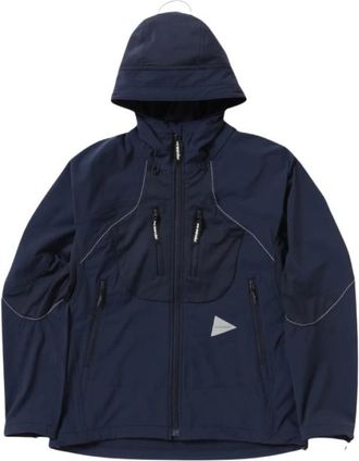 And Wander Marine Stretch Wandelsvest - Heren - Zomerjassen - Blauw - M - Polyester - Jassen