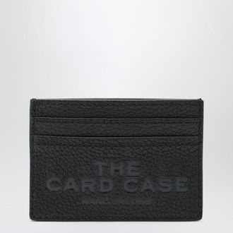 Marc Jacobs Black full-grain leather cardholder